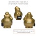 Squeezie Monsieur Bert gold - MBW cadeau d’entreprise