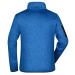 Veste polaire tricot Homme - James Nicholson cadeau d’entreprise