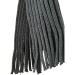 Écharpe à franges tricot à bord-côte strié, Écharpe publicitaire