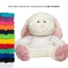Peluche lapin - MBW, peluche publicitaire