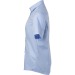 Chemise Micro Twill Femme Manches courtes - James Nicholson regalo d'azienda
