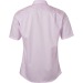 Chemise Micro Twill Homme Manches courtes - James Nicholson cadeau d’entreprise