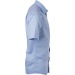 Chemise Micro Twill Homme Manches courtes - James Nicholson cadeau d’entreprise