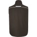 Bodywarmer workwear Fermeture zippée avec protège menton - James Nicholson regalo d'azienda