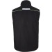 Bodywarmer workwear Fermeture zippée avec protège menton - James Nicholson, Bodywarmer ou veste sans manches pubblicitario