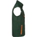 Bodywarmer workwear Fermeture zippée avec protège menton - James Nicholson regalo d'azienda