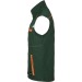 Bodywarmer workwear Fermeture zippée avec protège menton - James Nicholson, Bodywarmer ou veste sans manches publicitaire