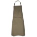 Tablier à bavette long 220g/m² cadeau d’entreprise