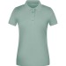 Polo workwear bio femme - James Nicholson cadeau d’entreprise