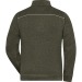 Veste polaire Workwear Homme - James Nicholson cadeau d’entreprise
