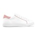 Basket femme, Lacets en coton, paire de sneakers pubblicitario