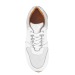 Basket homme, Lacets en coton ciré, Paire de baskets publicitaire