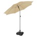 Parasol Diamètre 200 cm Poids 2200 gr, 122 cm longueur fermée regalo d'azienda
