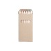 Set de 6 crayons de couleurs, Crayon de couleur publicitaire