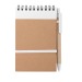 Bloc notes en caron recyclé avec stylo, carnet avec stylo publicitaire