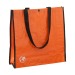 Sac shopping recyclé, sac laminé brillant publicitaire