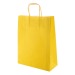 Sac en papier couleur vive 240x100x310mm, sac en papier publicitaire