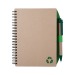 Cahier conférencier recyclé, gadget écologique recyclé ou bio publicitaire