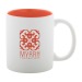 Mug bicolore 300ml cadeau d’entreprise