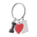 Porte-clés I Love You, porte-clés en métal sur stock publicitaire