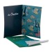 Chiffonnette avec carte postale, Chiffonnette microfibre publicitaire