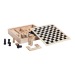 Set de 4 jeux bois, domino publicitaire