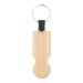 Miniature du produit Porte-clés jeton en bambou 1
