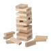Tour en bois, jeu de construction publicitaire