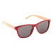 Lunettes de soleil branches bambou, lunette de soleil pubblicitario