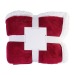 Couverture polaire avec sherpa, Couverture ou plaid publicitaire