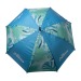 Parapluie rPET quadri rond, Parapluie durable publicitaire