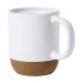 Mug en céramique et liège, Accessoire en liège publicitaire