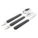 Set de couverts de camping, couvert de randonnée  pubblicitario