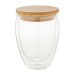 Mug double paroi en verre 420ml, Mug de voyage isolant pubblicitario