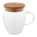 Mug thermos en verre, Mug de voyage isolant publicitaire