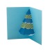  3D-Weihnachtskarte, Grußkarte Werbung