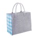Miniature du produit Sac shopping avec soufflets quadri 1