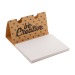 CreaStick Hold Eco Porte-stylos sur mesure, Bloc Post-it adhésif repositionnable publicitaire