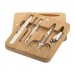 Manoky set manucure en bambou, Set manucure publicitaire