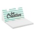 CreaStick Seed Hold Bloc-notes porte-stylos, Bloc Post-it adhésif repositionnable publicitaire