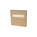 Badge Bamboo Carré 40mm cadeau d’entreprise
