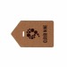 Eco Luggage Tag Cork cadeau d’entreprise
