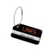 Luggage Tag Aluminium Noir cadeau d’entreprise