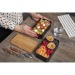 Bento 'Mihara', noir, avec couvercle en bambou regalo d'azienda