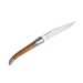 Couteau 'Tradition', 11cm, olivier, Couteau pliant canif de poche publicitaire