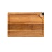 Miniatura del producto Tabla de cortar de madera de acacia con afilador 2