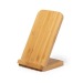 Product thumbnail Bamboo stand with 5W cordless charge 1