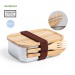 Miniature du produit Lunchbox personnalisable bambou et métal 0