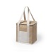 Sac isotherme jute , sac isotherme  publicitaire