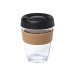 Product thumbnail Glass and cork cup 350 ml 1
